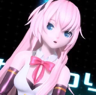 🌟 emoji Megurine Luka :: Telegram sticker 21 of 120