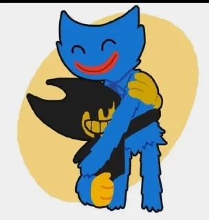 🤗 emoji Bendy Telegram sticker 13 of 30