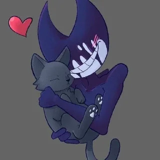 😻 emoji Bendy Telegram sticker 20 of 30