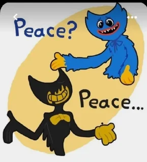 ❔ emoji Bendy Telegram sticker 14 of 30