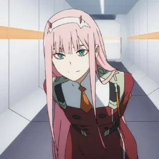 🧐 emoji Darling in the FranXX @FP40T3NL016 Telegram sticker 14 of 21