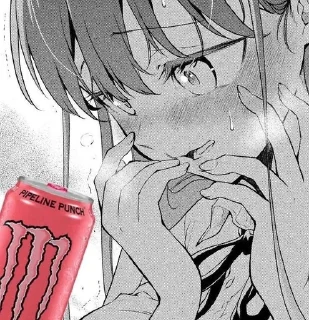 Sticker from monster