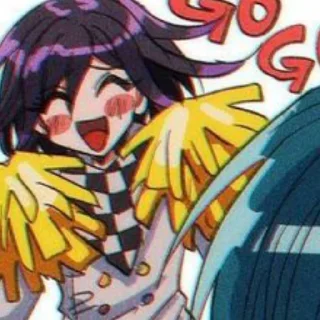 😁 emoji Kokichi Telegram sticker 9 of 56