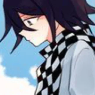 😕 emoji Kokichi Telegram sticker 20 of 56