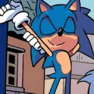 😊 emoji Sonic The Hedgehog 🦔 Telegram sticker 9 of 18