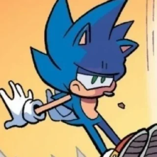 😑 emoji Sonic The Hedgehog 🦔 Telegram sticker 16 of 18