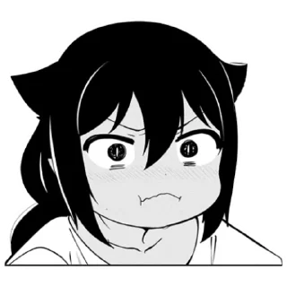 😖 emoji Jahy-sama wa Kujikenai! Telegram sticker 7 of 30