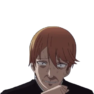 😰 emoji Kaguya-sama wa Kokurasetai Telegram sticker 7 of 78