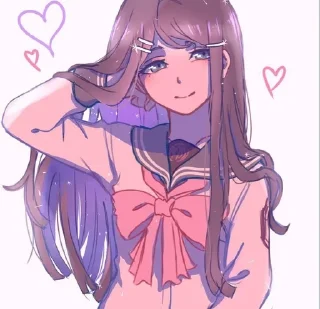 🎤 emoji саяка майзоно @damelishkk Telegram sticker 5 of 58