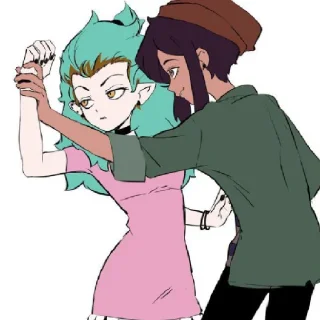 😄 emoji Лютик и амелия Telegram sticker 10 of 59