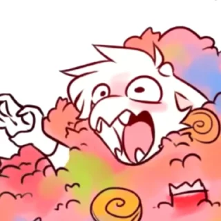 🤪 emoji 💚🤍 Azriel 🌌🌠 Telegram sticker 7 of 120