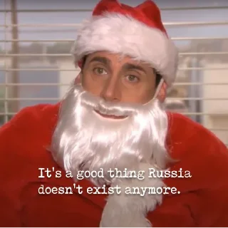 Sticker from Dunder Mifflin, this is Pam