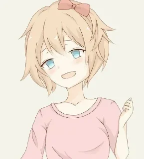 😀 emoji ЛИШЬ САЙОРИ, ЛИШЬ, САЙОРИ!! Telegram sticker 14 of 120