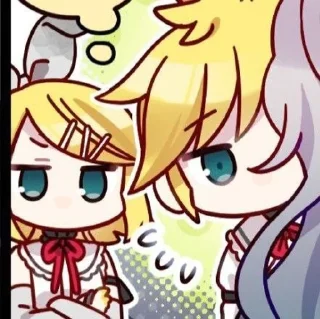 💛 emoji Kagamine Rin @sekaidori @alucardyoy Telegram sticker 15 of 47