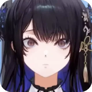 🖤 emoji ✧⃟ ◆ Nerissa Ravencroft ◆ Telegram sticker 11 of 75