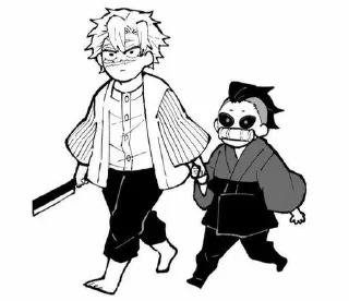 Sticker from Генья (Демон)