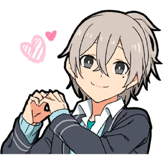 ♥️ emoji Хаката-кун @nyasticks Telegram sticker 5 of 24