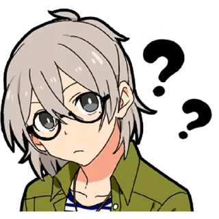 ❓ emoji Хаката-кун @nyasticks Telegram sticker 11 of 24