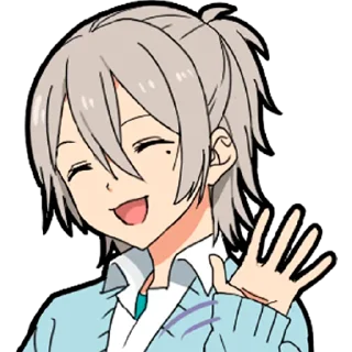 👋 emoji Хаката-кун @nyasticks Telegram sticker 3 of 24