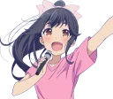 🎤 emoji Girlish Number :: @line_stickers Telegram sticker 22 of 40