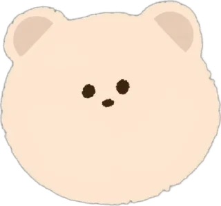 🌟 emoji ⸝ ⸝ cute animal @melisatea Telegram sticker 6 of 17
