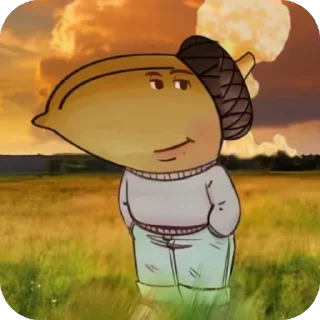 🫥 emoji Чилловый парень @MoiStikiBot Telegram sticker 23 of 53