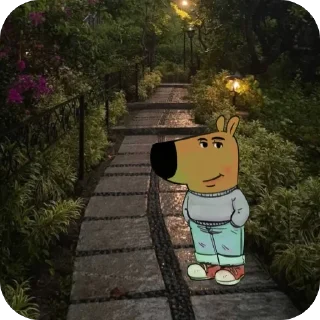 🫥 emoji Чилловый парень @MoiStikiBot Telegram sticker 9 of 53