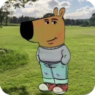 🫥 emoji Чилловый парень @MoiStikiBot Telegram sticker 7 of 53