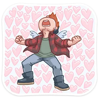 🥰 emoji Разочарованный Амур (@TgSticker) Telegram sticker 7 of 48