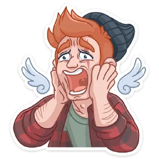 😳 emoji Разочарованный Амур (@TgSticker) Telegram sticker 5 of 48