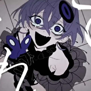 🦋 emoji アブノーマリティダンシンガール / Abnormality Telegram sticker 18 of 44