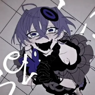 🦋 emoji アブノーマリティダンシンガール / Abnormality Telegram sticker 20 of 44