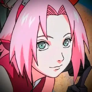 👆 emoji •Sakura• Telegram sticker 2 of 120