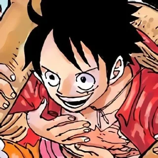 🍖 emoji Luffy @One_piece_stic Telegram sticker 8 of 54