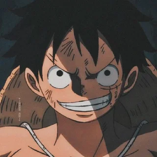 😁 emoji Luffy by@Loveyouluffy Telegram sticker 17 of 120