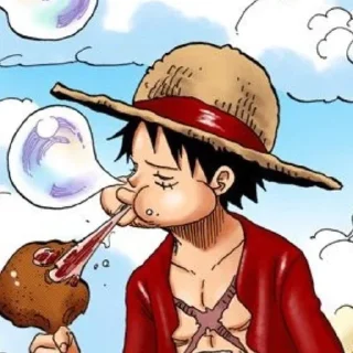 🌟 emoji Luffy @One_piece_stic Telegram sticker 7 of 54