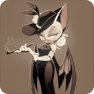🌟 emoji Ꮢᴏugᴇ @mrk1but Telegram sticker 20 of 25