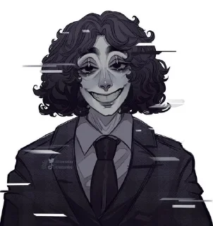 ☎ emoji 𝕵𝖆𝖈𝖐 𝖂𝖆𝖑𝖙𝖊𝖓 Telegram sticker 11 of 50