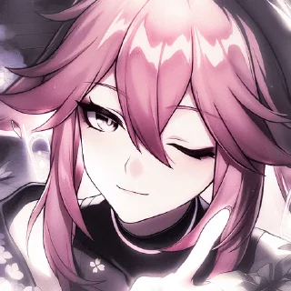 🌸 emoji 𝓨𝑎𝑒 𝓜𝑖𝑘𝑜 @arhivN4r Telegram sticker 15 of 60