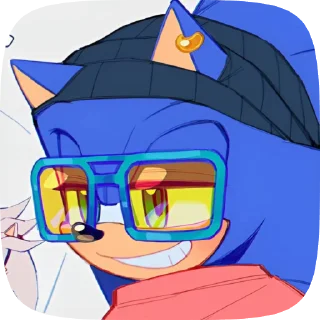 ⚡ emoji Соник от: @Laceqerab Telegram sticker 18 of 39
