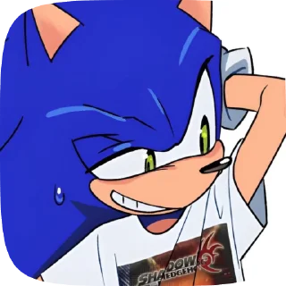 ⚡ emoji Соник от: @Laceqerab Telegram sticker 13 of 39