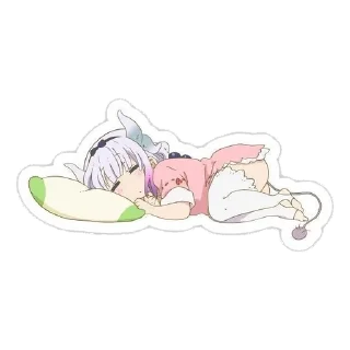 🌙 emoji Кобаяши Канна от @miky_qwl Telegram sticker 6 of 12