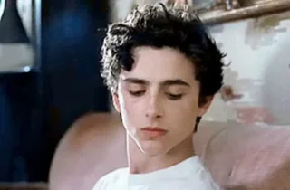 Sticker from Timothée Chalamet