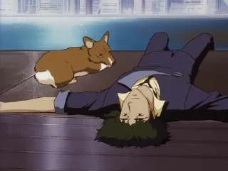 Sticker from Spike Spiegel