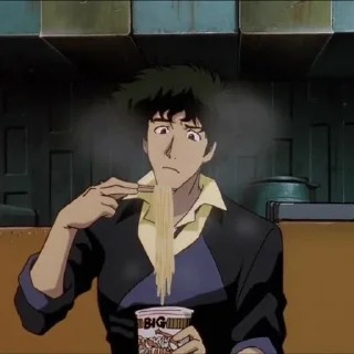 Sticker from Spike Spiegel