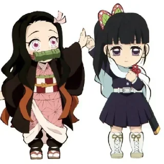 💖 emoji Канао × Незуко @shihzo_rara Telegram sticker 17 of 26