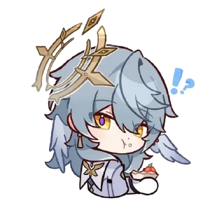 ⁉ emoji Sunday sigma respect Telegram sticker 7 of 23