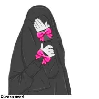 🖤 emoji @huzur_islamda black pearl Telegram sticker 23 of 110