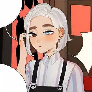 🤍 emoji ⸙𝓜𝓲𝓻𝓪⸙ Telegram sticker 16 of 40