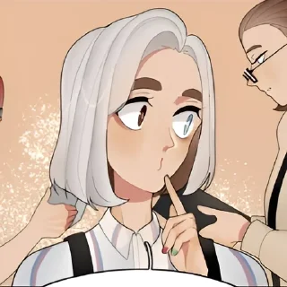 🤍 emoji ⸙𝓜𝓲𝓻𝓪⸙ Telegram sticker 19 of 40